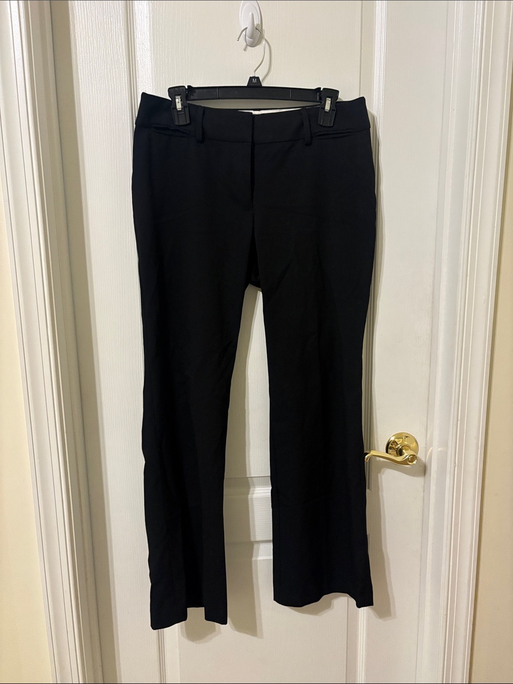 Classic Black Women's Dress Pants - Sleek Straight Leg